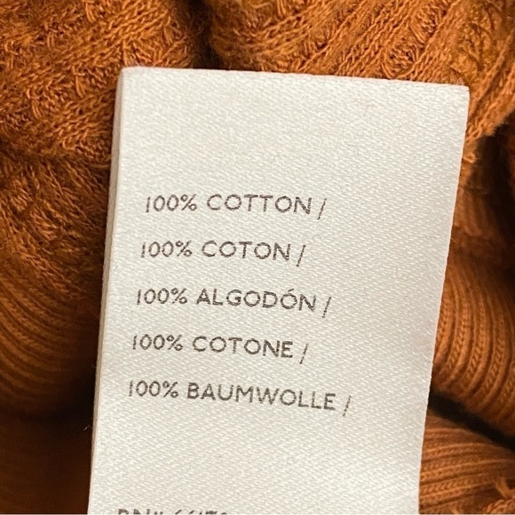 NEW We The Free Glazed Ginger Waffle Knit Oversized Top Size Medium - Picture 8 of 8